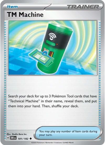 DRI: TM Machine