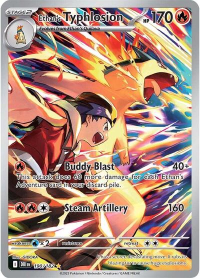 DRI: Ethan's Typhlosion - 190/182 (Holofoil)