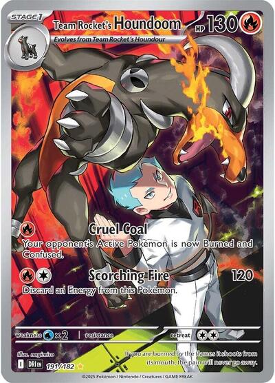 DRI: Team Rocket's Houndoom - 191/182 (Holofoil)