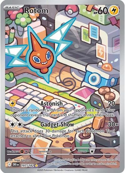DRI: Rotom - 197/182 (Holofoil)