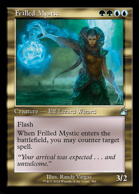 RVR: Frilled Mystic (Retro Frame) (Foil)