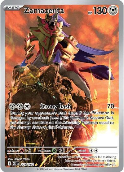 DRI: Zamazenta - 201/182 (Holofoil)