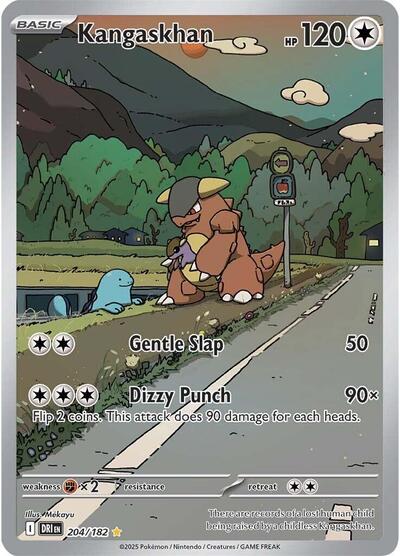 DRI: Kangaskhan - 204/182 (Holofoil)