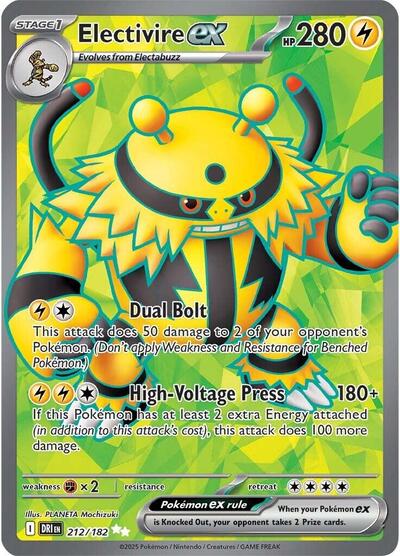 DRI: Electivire ex - 212/182 (Holofoil)