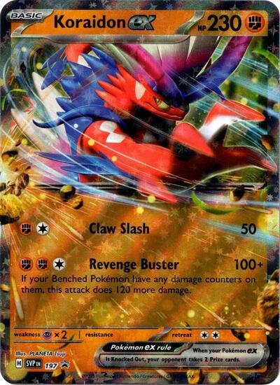SVP: Koraidon ex - 197 (Holofoil)