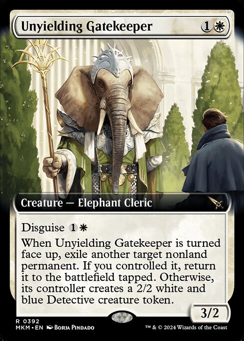 MKM: Unyielding Gatekeeper (Extended Art) (Foil)