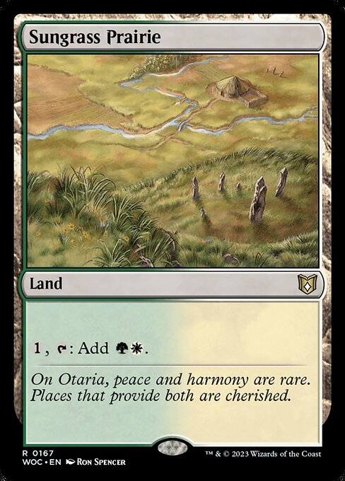 WOC: Sungrass Prairie