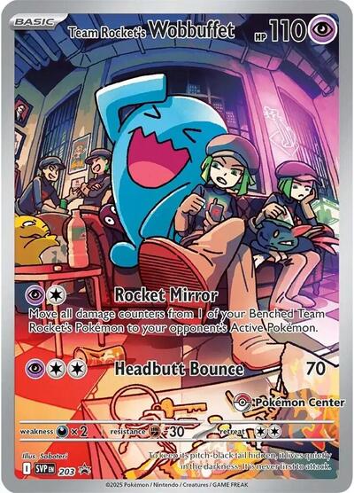 SVP: Team Rocket's Wobbuffet (Pokemon Center Exclusive) (Holofoil)