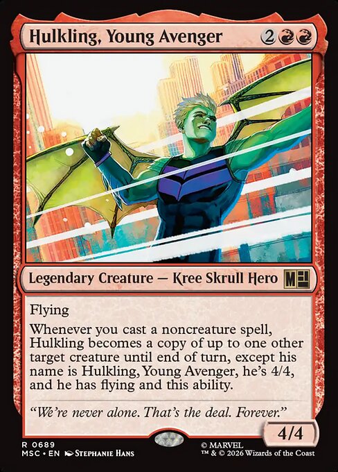 MSC: Hulkling, Young Avenger (Foil)