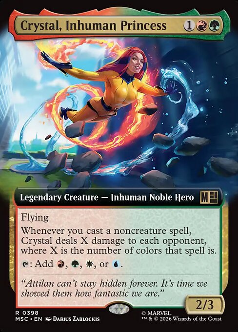 MSC: Crystal, Inhuman Princess (Extended Art)