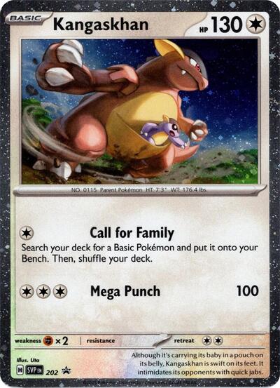 SVP: Kangaskhan - 202 (Cosmos Holo) (Holofoil)