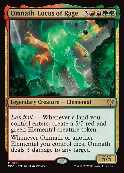 ECC: Omnath, Locus of Rage