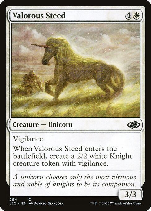 J22: Valorous Steed