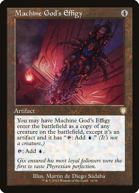 BRC: Machine God's Effigy (Retro Frame)