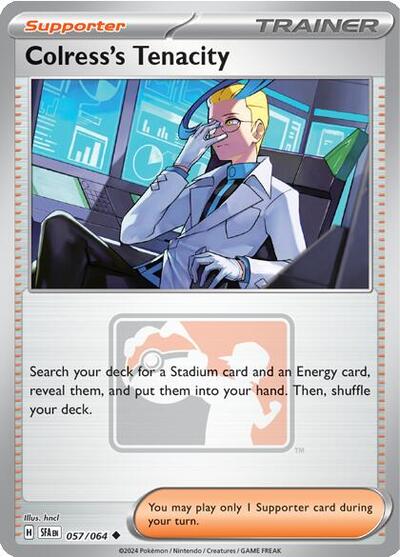 PR: Colress's Tenacity (Reverse Holofoil)