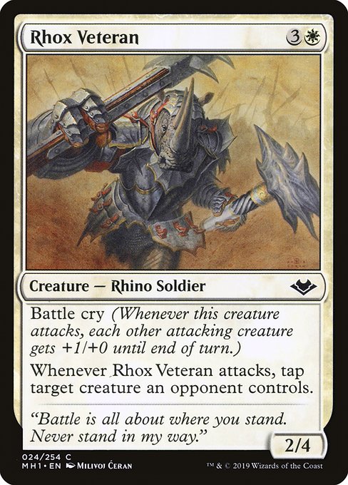 MH1: Rhox Veteran (Foil)
