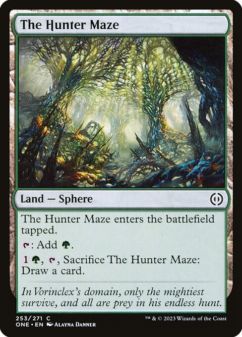 ONE: The Hunter Maze (Foil)