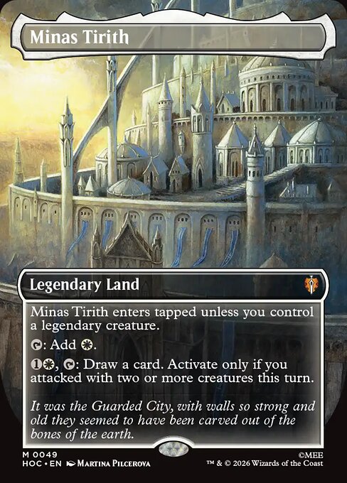 HOC: Minas Tirith (Borderless) (Foil)
