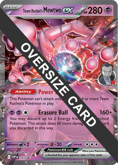 PR: Team Rocket's Mewtwo ex (Holofoil)