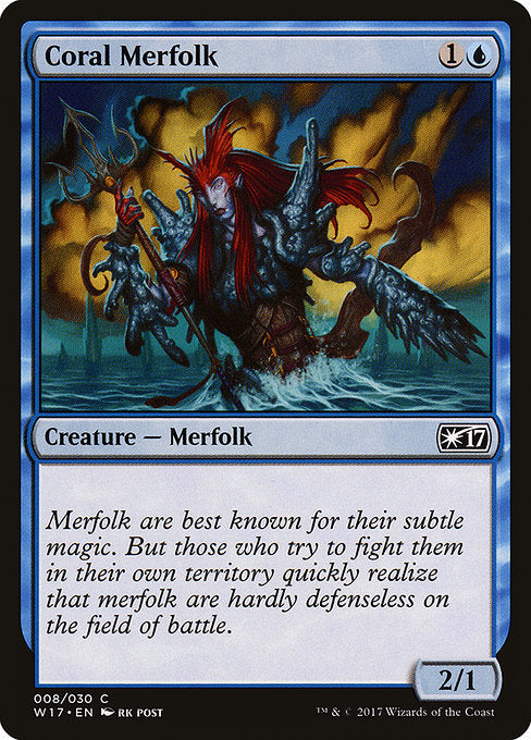 W17: Coral Merfolk