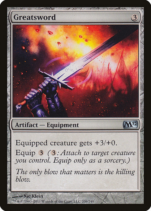 M12: Greatsword (Foil)