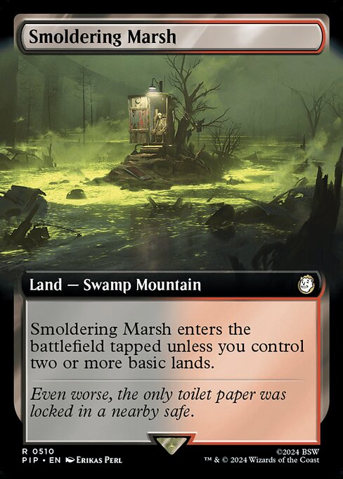 PIP: Smoldering Marsh (Extended Art) (Foil)