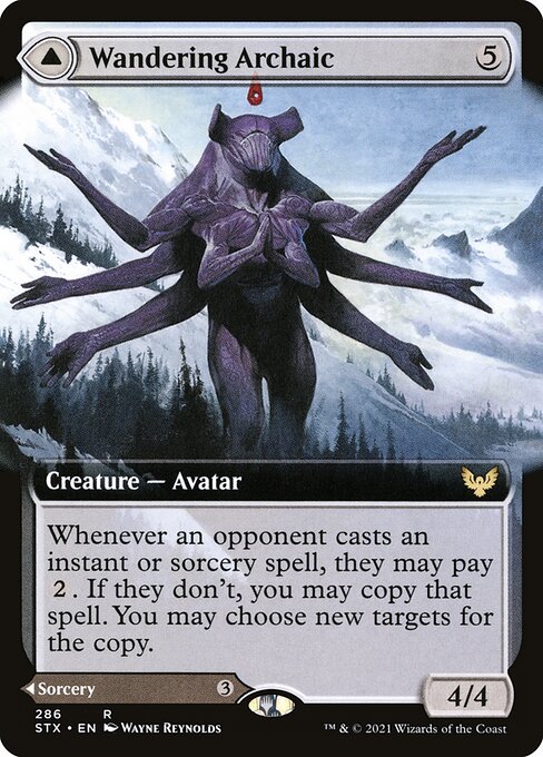 STX: Wandering Archaic (Extended Art) (Foil)