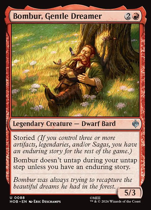 HOB: Bombur, Gentle Dreamer