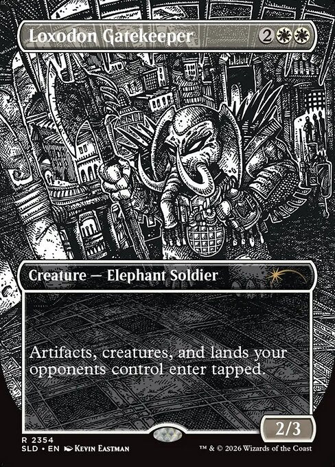 SLD: Loxodon Gatekeeper (2354) (Foil)