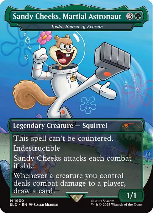 SLD: Sandy Cheeks, Martial Astronaut - Toski, Bearer of Secrets
