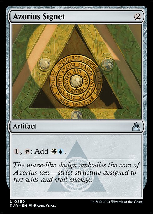RVR: Azorius Signet