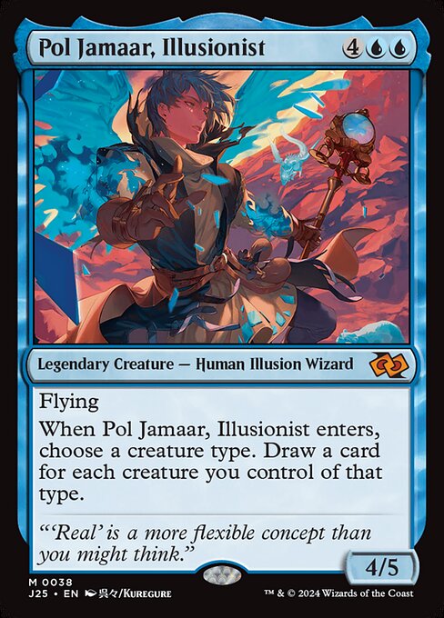J25: Pol Jamaar, Illusionist (Anime) (Foil)