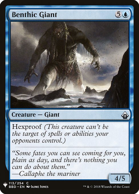 PLST: Benthic Giant