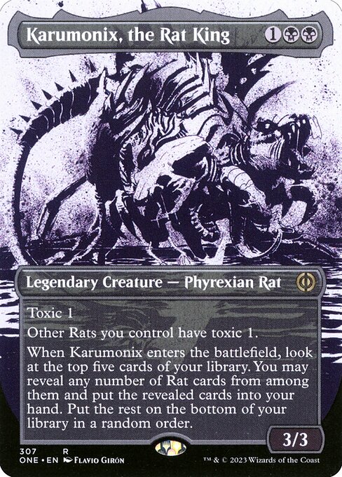 ONE: Karumonix, the Rat King (Showcase) (Foil)