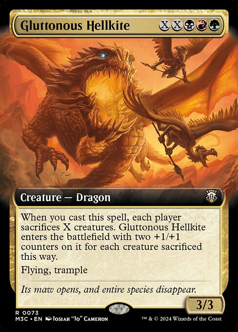 M3C: Gluttonous Hellkite (Extended Art)