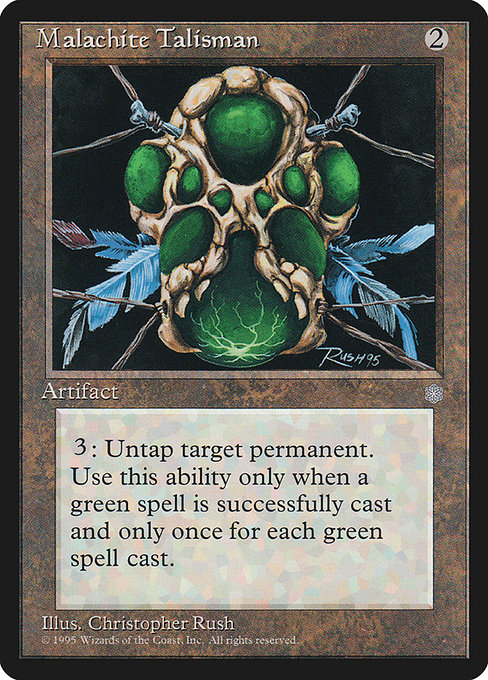 ICE: Malachite Talisman
