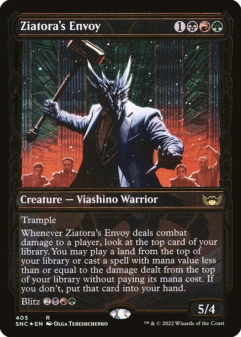 SNC: Ziatora's Envoy (Gilded Foil)