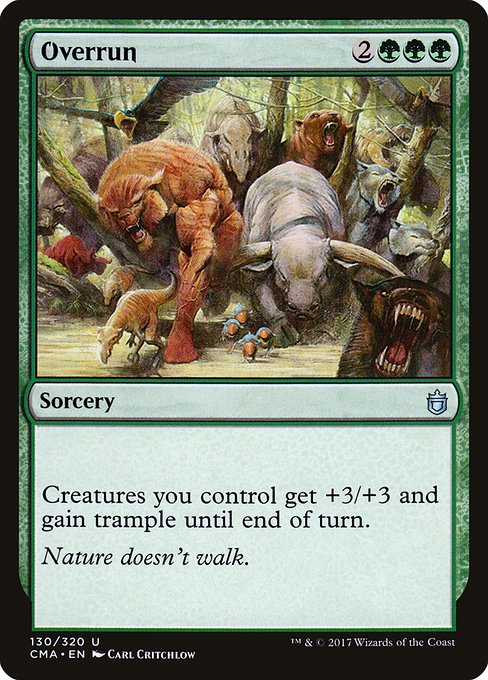 CMA: Overrun