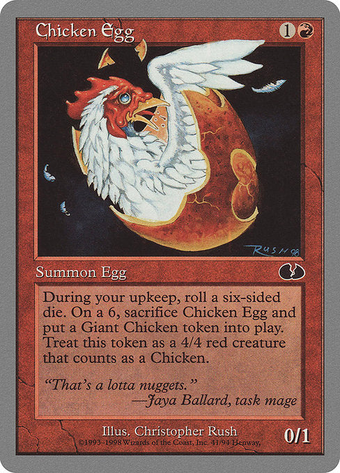 UGL: Chicken Egg