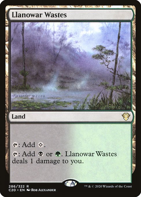 C20: Llanowar Wastes