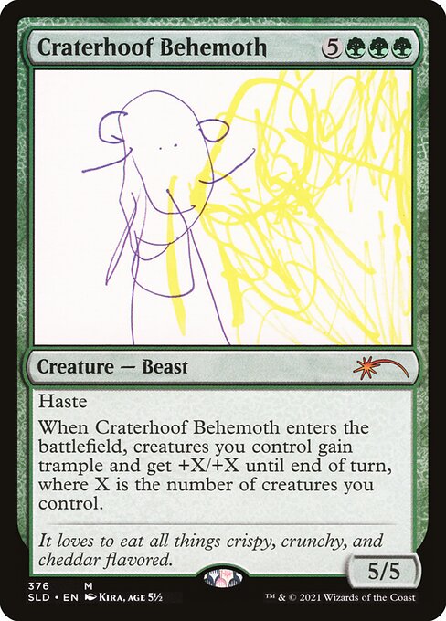 SLD: Craterhoof Behemoth (376)