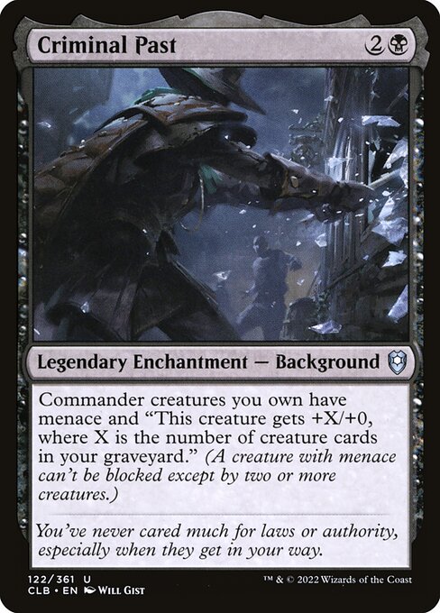 CLB: Criminal Past (Foil)