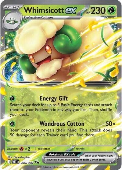 WHT: Whimsicott ex (Holofoil)