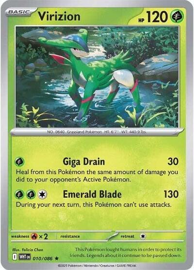 WHT: Virizion (Holofoil)