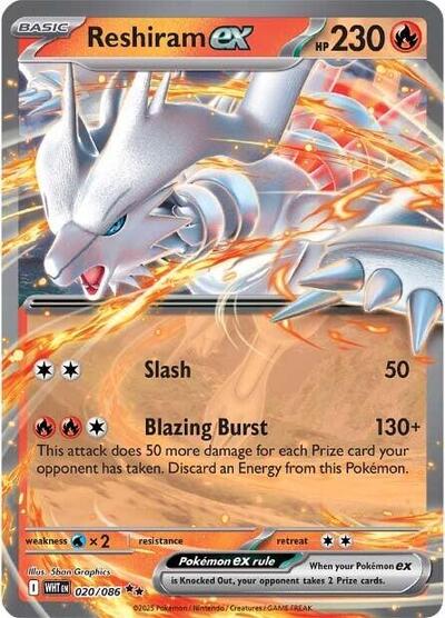 WHT: Reshiram ex (Holofoil)