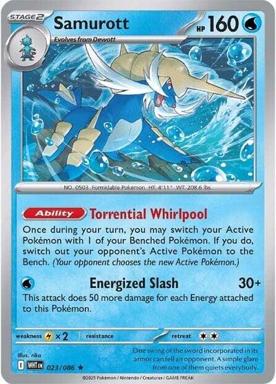 WHT: Samurott (Holofoil)