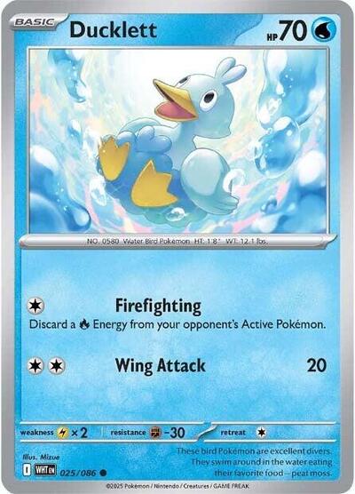 WHT: Ducklett (Reverse Holofoil)
