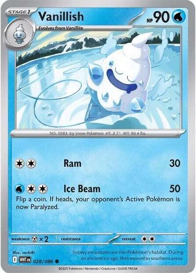 WHT: Vanillish (Reverse Holofoil)