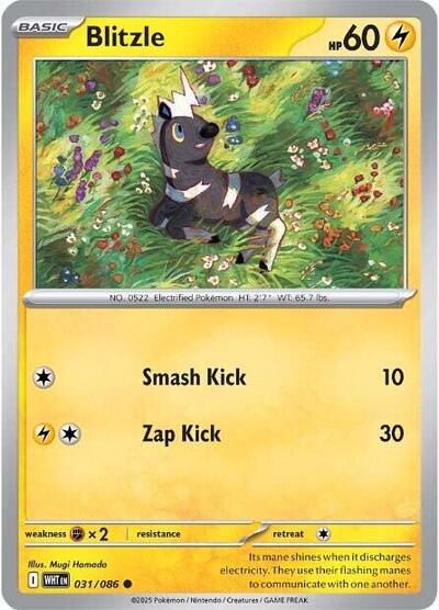 WHT: Blitzle (Reverse Holofoil)