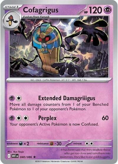 WHT: Cofagrigus (Holofoil)